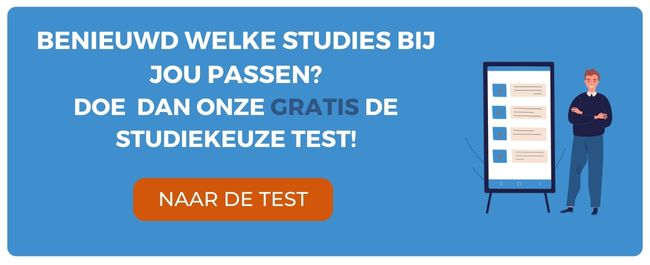 Studiekeuzetest banner